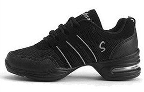 Scarpe da ballo moderne traspiranti con fondo morbido in mesh Scarpe rinforzanti per donna, 36, 37, 38