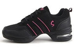 Scarpe da ballo moderne traspiranti con fondo morbido in mesh Scarpe rinforzanti per donna, 36, 37, 38