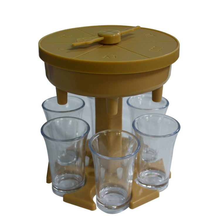 Distributore automatico di vino da 6 tazze, versatore automatico per vino con giradischi, stile:, Round Pink with Transparent Cup, Round Pink with Color Cup, Round Blue with Transparent Cup, Round Blue with Color Cup, Round Gray with Transparent Cup   ...