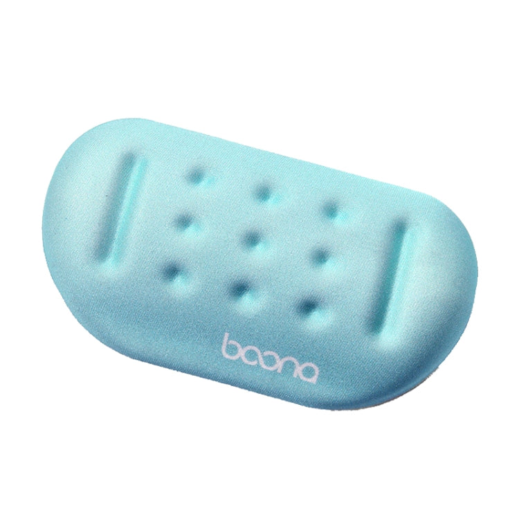Baona Silicone Memory Cotton Wrist Pad Massage Hole Keyboard Mouse Pad, Stile:, Mouse Pad (Blue), Mouse Pad (Gray), Mouse Pad (Black), Mouse Pad (Pink), Medium Keyboard Rest (Blue), Medium Keyboard Rest (Gray), Medium Keyboard Rest (Black)�������������...