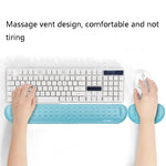 Baona Wrist Pad in Silicone Memory Cotton per Tastiera e Mouse