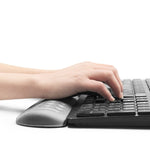 Baona Wrist Pad in Silicone Memory Cotton per Tastiera e Mouse
