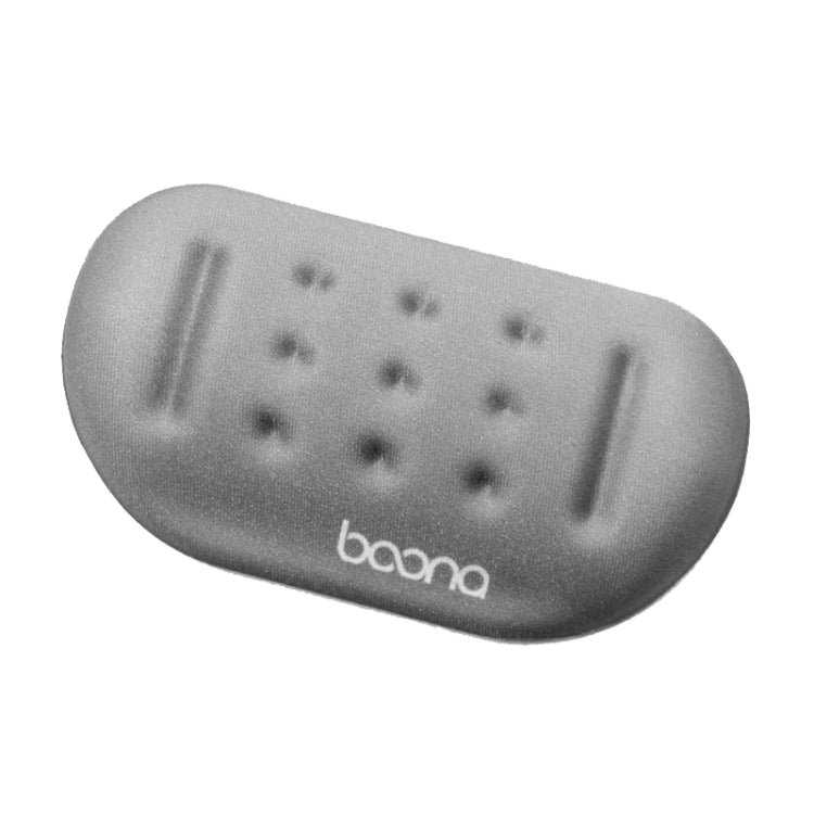 Baona Silicone Memory Cotton Wrist Pad Massage Hole Keyboard Mouse Pad, Stile:, Mouse Pad (Blue), Mouse Pad (Gray), Mouse Pad (Black), Mouse Pad (Pink), Medium Keyboard Rest (Blue), Medium Keyboard Rest (Gray), Medium Keyboard Rest (Black)�������������...