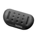 Baona Silicone Memory Cotton Wrist Pad Massage Hole Keyboard Mouse Pad, Stile:, Mouse Pad (Blue), Mouse Pad (Gray), Mouse Pad (Black), Mouse Pad (Pink), Medium Keyboard Rest (Blue), Medium Keyboard Rest (Gray), Medium Keyboard Rest (Black)             ...