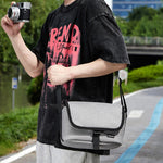 Baona BN-H013 Borsa a tracolla per fotocamera SLR Custodia per obiettivo, BN-H013 (Gray), BN-H013 (Black)