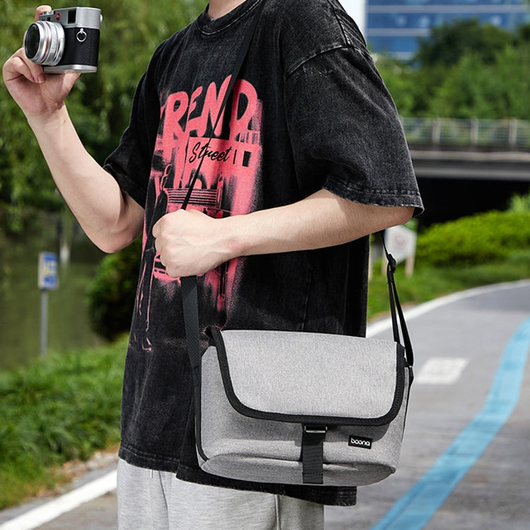 Baona BN-H013 Borsa a tracolla per fotocamera SLR Custodia per obiettivo, BN-H013 (Gray), BN-H013 (Black)
