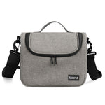Baona BN-H011 Borsa per fotocamera reflex digitale Borsa a tracolla per riporre l'obiettivo, BN-H011 (Black), BN-H011 (Gray)