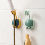 Staffa per doccia a soffione mobile universale senza punzonatura da 2 pezzi Telaio di fissaggio per soffione regolabile per bagno, Blue Yellow, Gray, Green, White, Black