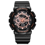 Orologio elettronico luminoso multifunzionale impermeabile per il tempo libero SANDA