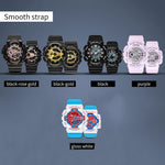 Orologio elettronico luminoso multifunzionale impermeabile per il tempo libero SANDA