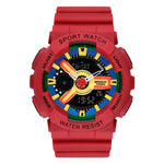 Orologio elettronico luminoso multifunzionale impermeabile per il tempo libero SANDA
