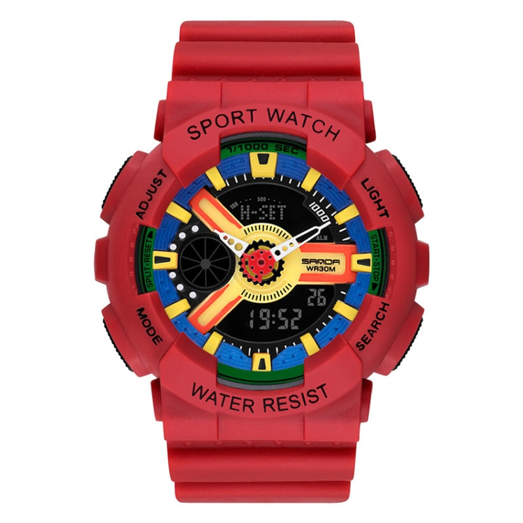 Orologio elettronico luminoso multifunzionale impermeabile per il tempo libero SANDA