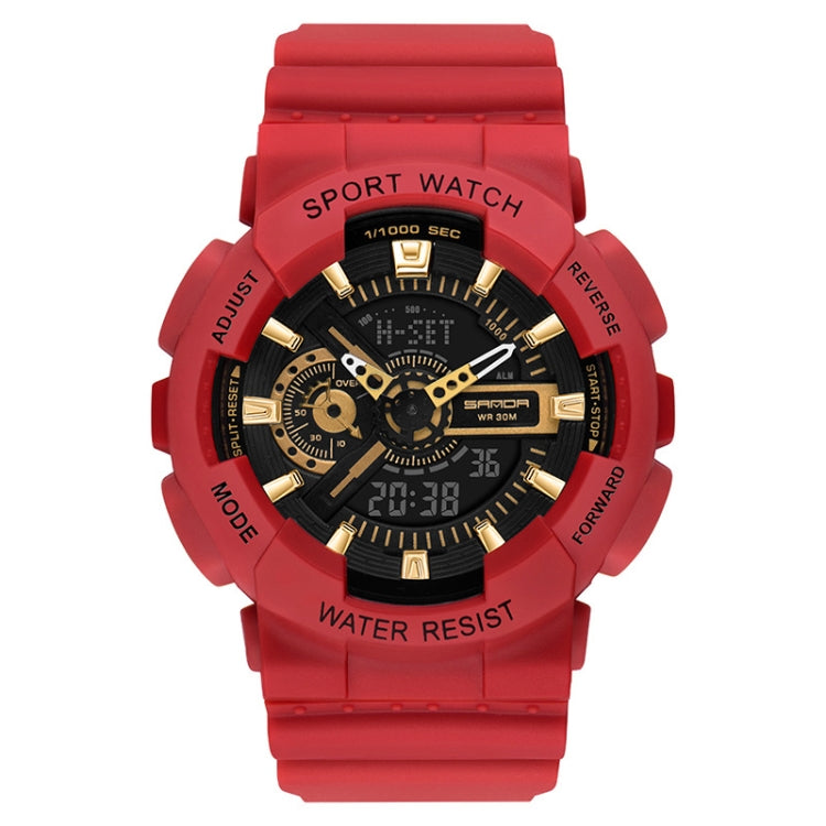 Orologio elettronico luminoso multifunzionale impermeabile per il tempo libero SANDA