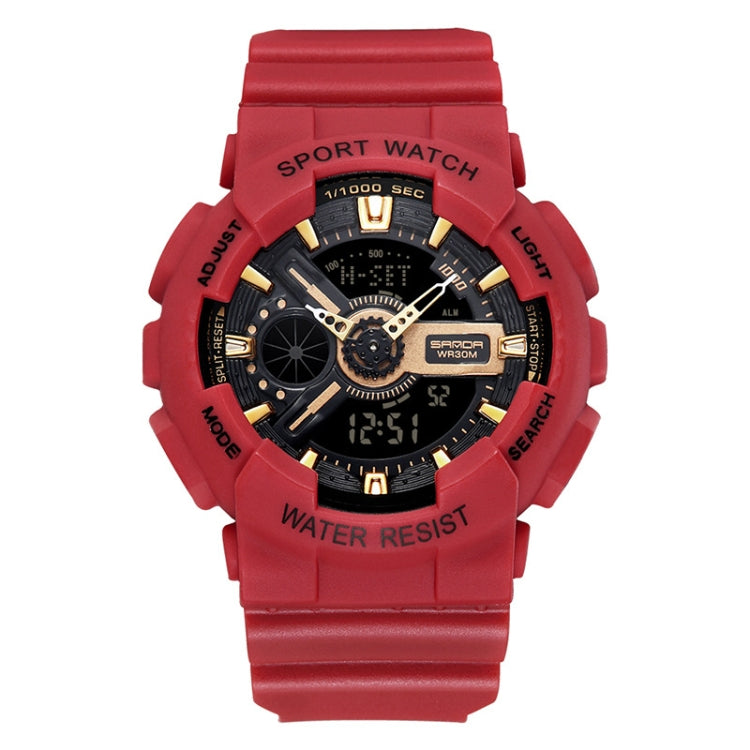 Orologio elettronico luminoso multifunzionale impermeabile per il tempo libero SANDA