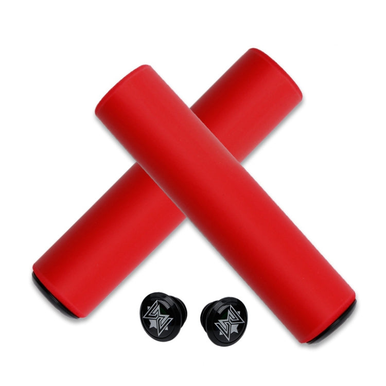 MEROCA Copertura per impugnatura per mountain bike Copertura in spugna per manubrio in silicone antiurto, MEROCA