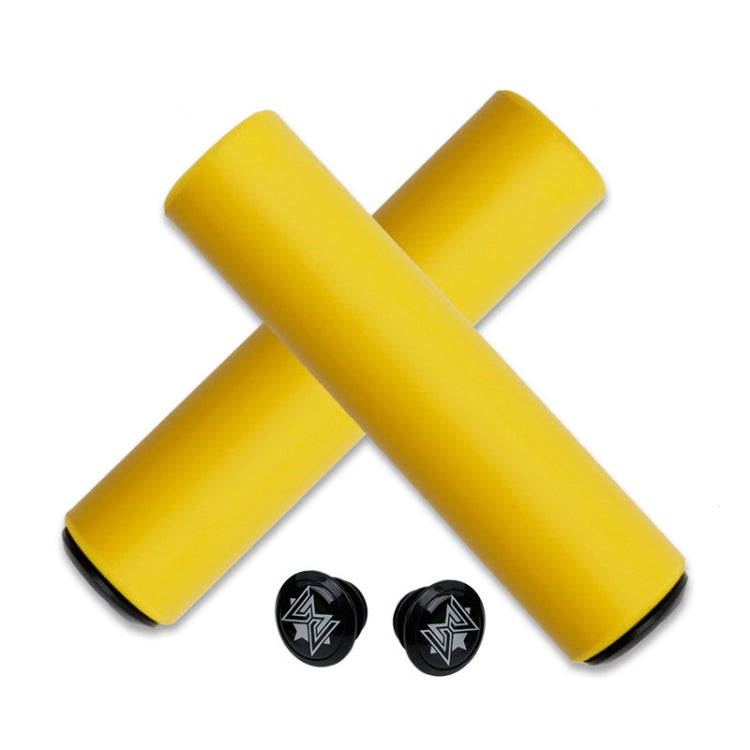 MEROCA Copertura per impugnatura per mountain bike Copertura in spugna per manubrio in silicone antiurto, MEROCA