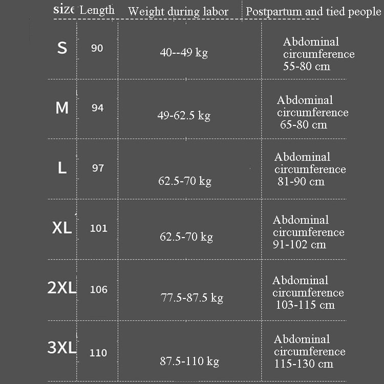 Fasci di cinture per addominali dopo il parto Fasci di cinture addominali per donne incinte ventilate, S, M, L, XL, XXL