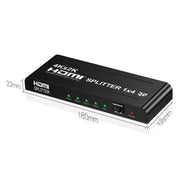 HW-4K104D Splitter HDMI su schermo ad alta definizione video 4K x 2K da 1 a 4, HW-4K104D