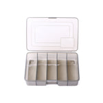 4 pezzi HENGJIA qt051 5 griglie scatola portaoggetti per attrezzatura da pesca, dimensioni:, Small, Medium, Large