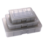 4 pezzi HENGJIA qt051 5 griglie scatola portaoggetti per attrezzatura da pesca, dimensioni:, Small, Medium, Large