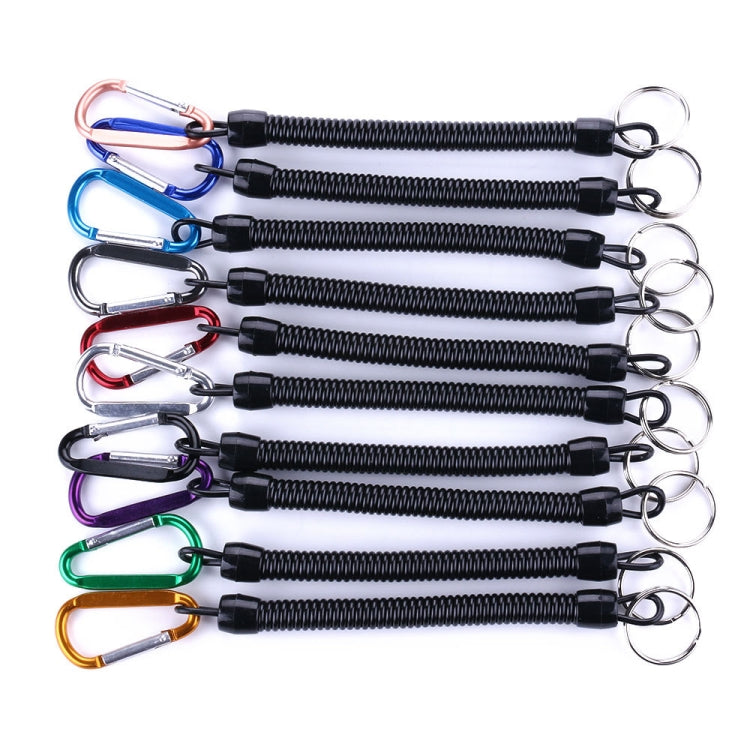 10 PCS HENGJIA QT022 Corda a mano persa Pesca Strada Esca Attrezzi da pesca Corda reale crescente con pesca Piccoli accessori Corda a molla