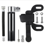 Cilindro gonfiabile di pallacanestro di calcio della pompa della lega di alluminio della mini bicicletta portatile manuale, Aluminum Alloy Pump(Black), Aluminum Alloy Pump(Red), Aluminum Alloy Pump(Silver)