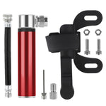 Cilindro gonfiabile di pallacanestro di calcio della pompa della lega di alluminio della mini bicicletta portatile manuale, Aluminum Alloy Pump(Black), Aluminum Alloy Pump(Red), Aluminum Alloy Pump(Silver)
