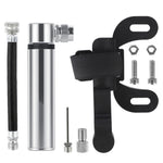 Cilindro gonfiabile di pallacanestro di calcio della pompa della lega di alluminio della mini bicicletta portatile manuale, Aluminum Alloy Pump(Black), Aluminum Alloy Pump(Red), Aluminum Alloy Pump(Silver)