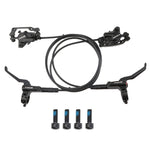 Meroca M800 Freno per bicicletta Mountain Bike Freno bilaterale universale Freno a disco pressione olio, Stile:, 1 Pair Oil Brakes, 1 Pair Oil Brakes + 1 Pair Disc Brakes, Right Front 800mm, Left Back 1400mm, Right Front 800mm + Disc Brake             ...