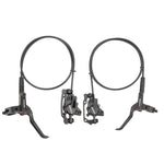 Meroca M800 Freno per bicicletta Mountain Bike Freno bilaterale universale Freno a disco pressione olio, Stile:, 1 Pair Oil Brakes, 1 Pair Oil Brakes + 1 Pair Disc Brakes, Right Front 800mm, Left Back 1400mm, Right Front 800mm + Disc Brake             ...