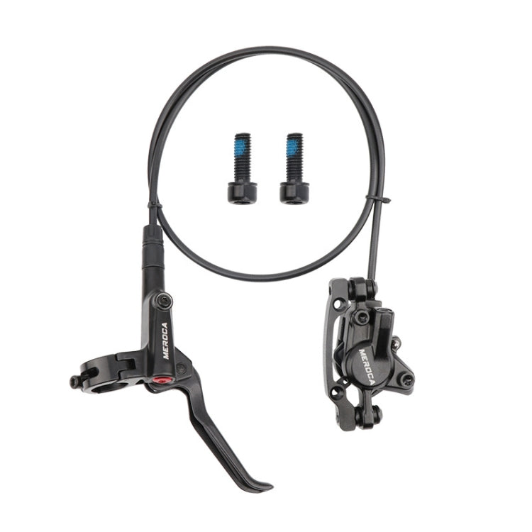 Meroca M800 Freno per bicicletta Mountain Bike Freno bilaterale universale Freno a disco pressione olio, Stile:, 1 Pair Oil Brakes, 1 Pair Oil Brakes + 1 Pair Disc Brakes, Right Front 800mm, Left Back 1400mm, Right Front 800mm + Disc Brake             ...
