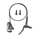 Meroca M800 Freno per bicicletta Mountain Bike Freno bilaterale universale Freno a disco pressione olio, Stile:, 1 Pair Oil Brakes, 1 Pair Oil Brakes + 1 Pair Disc Brakes, Right Front 800mm, Left Back 1400mm, Right Front 800mm + Disc Brake             ...