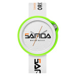 Orologio sportivo al quarzo con cinturino in silicone SANDA 3200 per uomo e donna