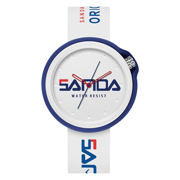 Orologio sportivo al quarzo con cinturino in silicone SANDA 3200 per uomo e donna