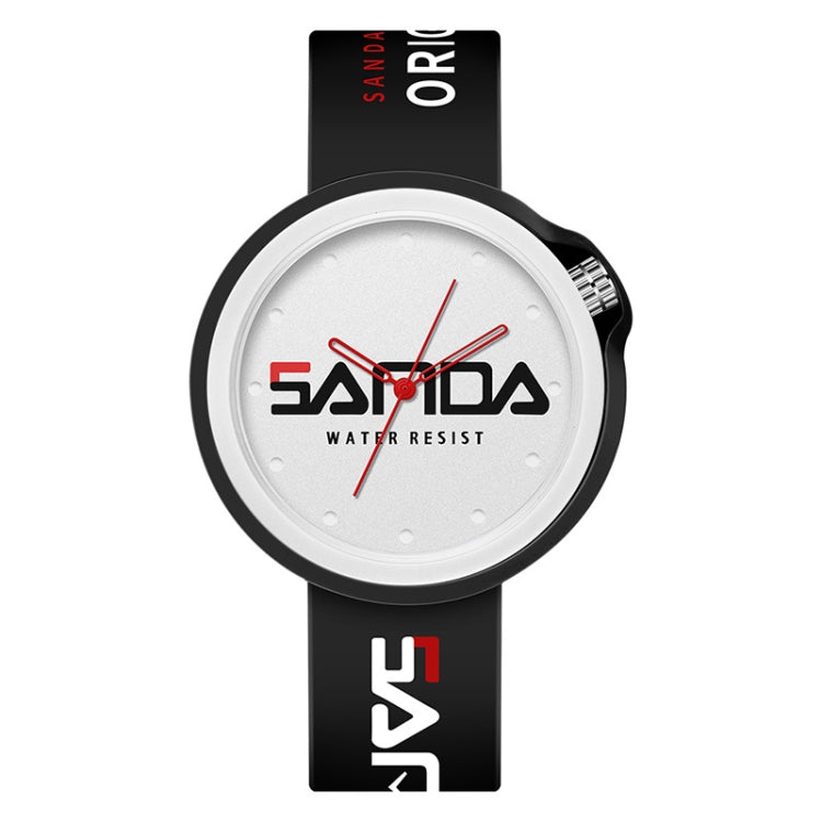 Orologio sportivo al quarzo con cinturino in silicone SANDA 3200 per uomo e donna