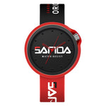Orologio sportivo al quarzo con cinturino in silicone SANDA 3200 per uomo e donna