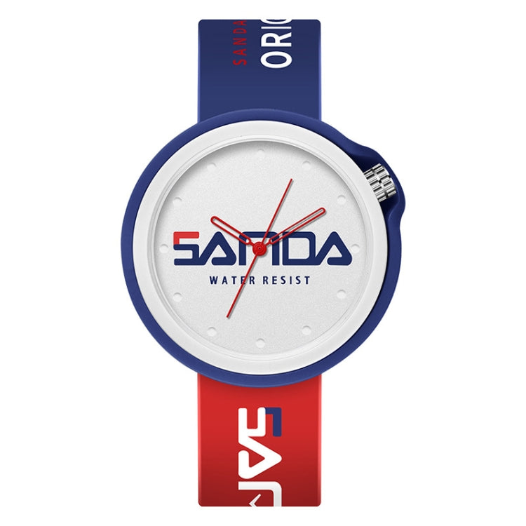 Orologio sportivo al quarzo con cinturino in silicone SANDA 3200 per uomo e donna