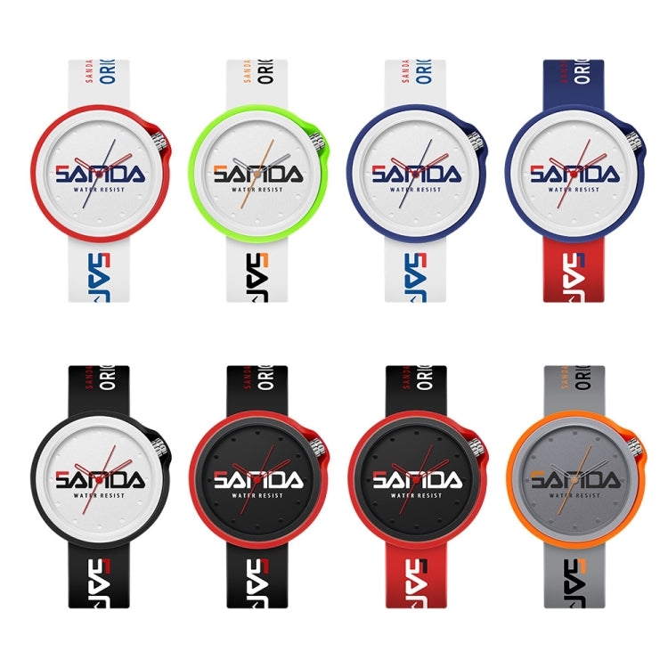Orologio sportivo al quarzo con cinturino in silicone SANDA 3200 per uomo e donna