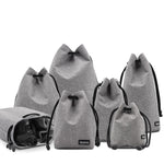Le migliori offerte per Benna Waterproof SLR Camera Lens Bag Lens Protective Cover Pouch Bag sono su ✓ Confronta prezzi e caratteristiche di prodotti nuovi e usati ✓ Molti articoli con consegna gratis!, Round Small, Round Medium, Round Large, Square Sm...