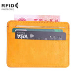 2 PCS KT1002 Funzione RFID Custodia per biglietti da visita in PU con porta carte di credito modello lucertola