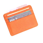 2 PCS KT1002 Funzione RFID Custodia per biglietti da visita in PU con porta carte di credito modello lucertola