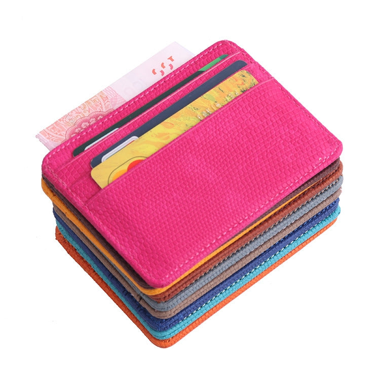2 PCS KT1002 Funzione RFID Custodia per biglietti da visita in PU con porta carte di credito modello lucertola