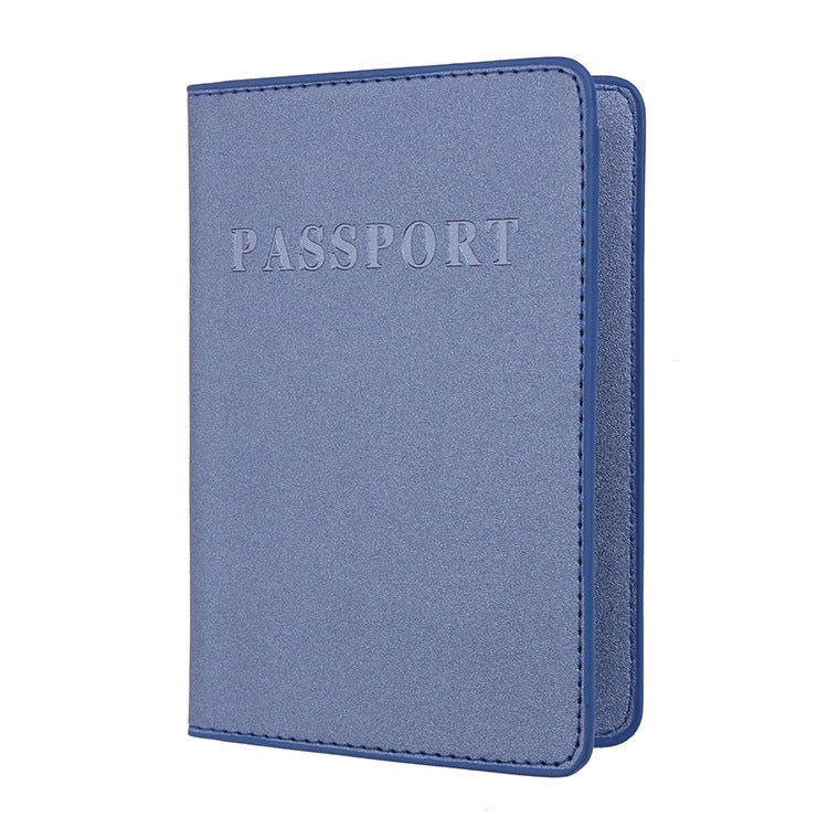 2 PZ MS101 Porta passaporto multi-card in PU satinato Porta carte passaporto per viaggi all'estero, Blue, Khaki, Pink, Sky Blue, Dirty Yellow, Big Red