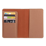 2 PZ MS101 Porta passaporto multi-card in PU satinato Porta carte passaporto per viaggi all'estero, Blue, Khaki, Pink, Sky Blue, Dirty Yellow, Big Red