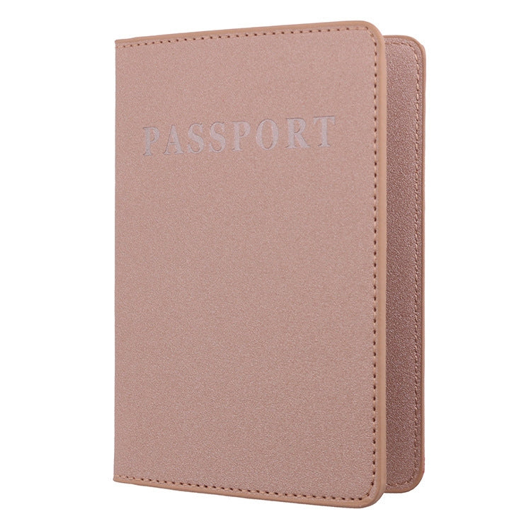 2 PZ MS101 Porta passaporto multi-card in PU satinato Porta carte passaporto per viaggi all'estero, Blue, Khaki, Pink, Sky Blue, Dirty Yellow, Big Red