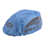 2 pezzi Copertura antipioggia per casco da ciclismo Copertura per casco di sicurezza riflettente per esterni, Free Size