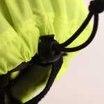 2 pezzi Copertura antipioggia per casco da ciclismo Copertura per casco di sicurezza riflettente per esterni, Free Size