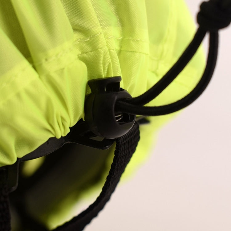 2 pezzi Copertura antipioggia per casco da ciclismo Copertura per casco di sicurezza riflettente per esterni, Free Size