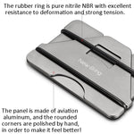 Nuovo Porta carte di metallo Porta carte anti-smagnetizzazione Pennello antifurto Porta carte anti-RFID Porta carte ultra-sottile Portafoglio uomo