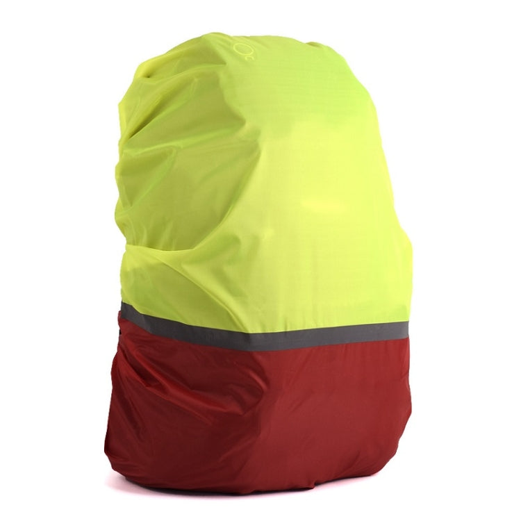 2 pezzi parapioggia per zaino luminoso abbinato al colore per alpinismo all'aperto, S 18-30L, M 30-40L, L 45-55L